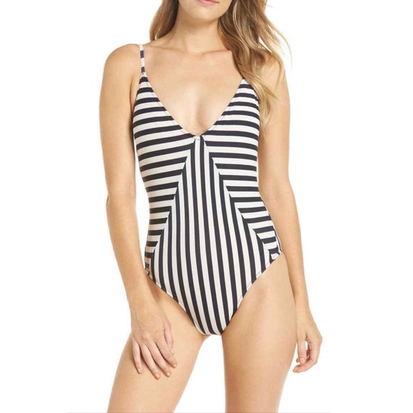 J. Crew Other - 🦓J Crew One Piece Suit Navy/White Stripe Size 12